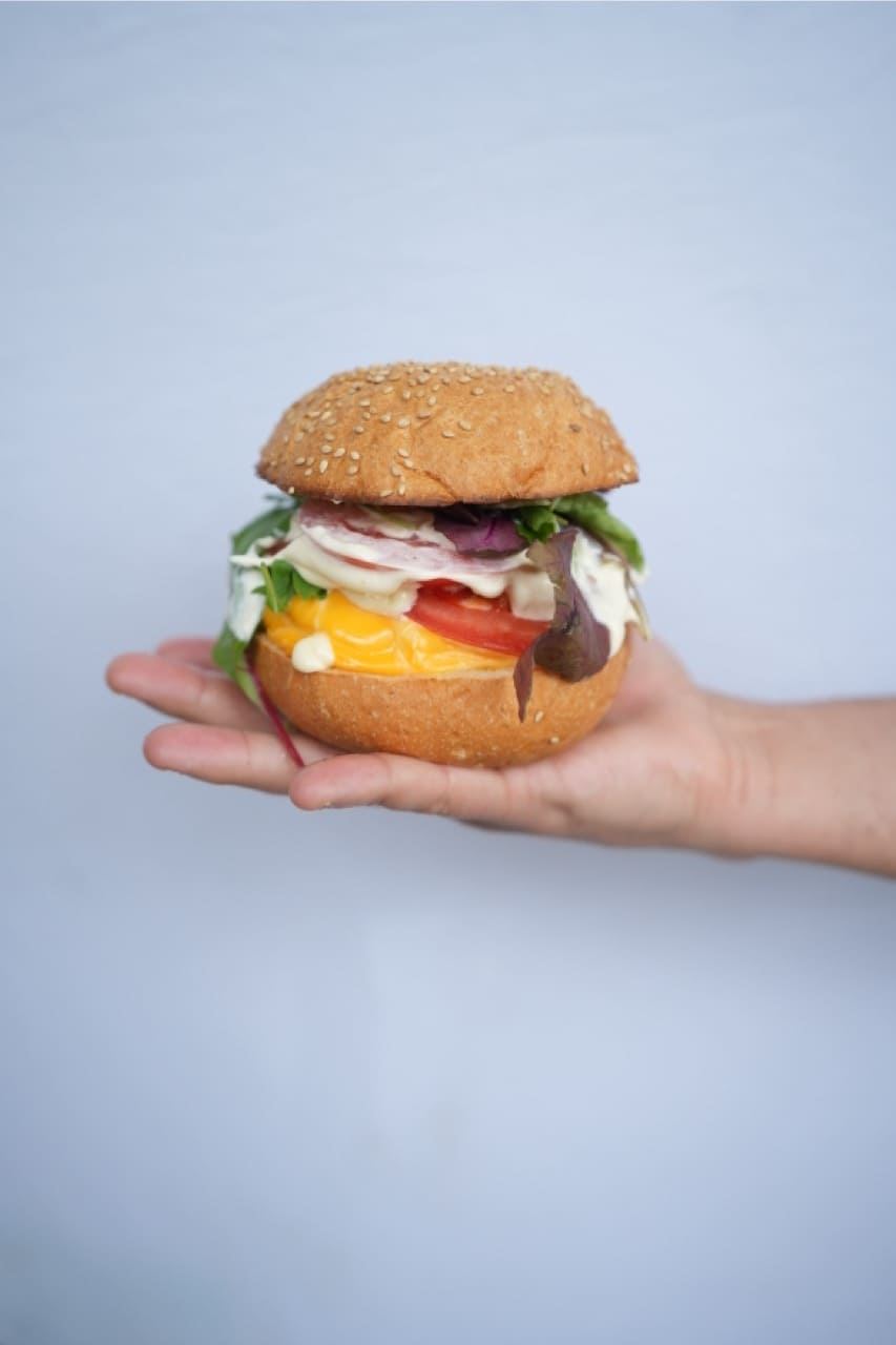 Hamburger gourmet di Fassona piemontese del Pappafico a Peschiera del Garda